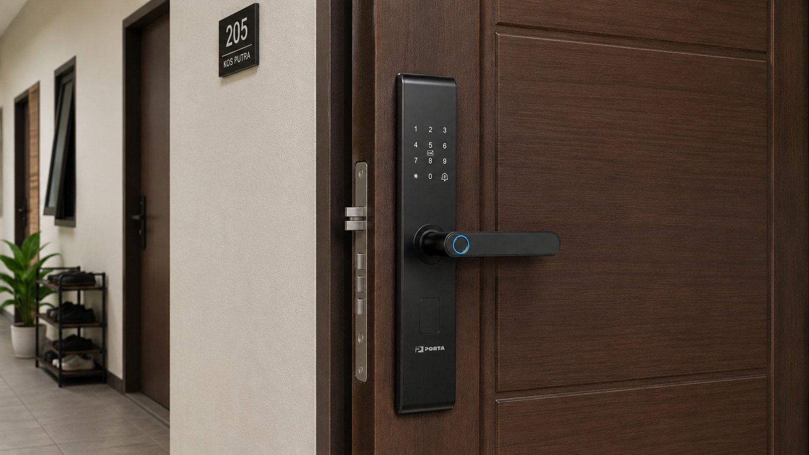 smart lock untuk kos-kosan