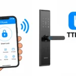 Tampilan menu fitur passcode dan eKey di dalam aplikasi TT Lock untuk mengatur akses smart lock.