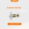 Smart Door Lock | Porta Smart Lock PS0700 Kunci Pintu Pintar Fingerprint Sidik Jari Minimalis